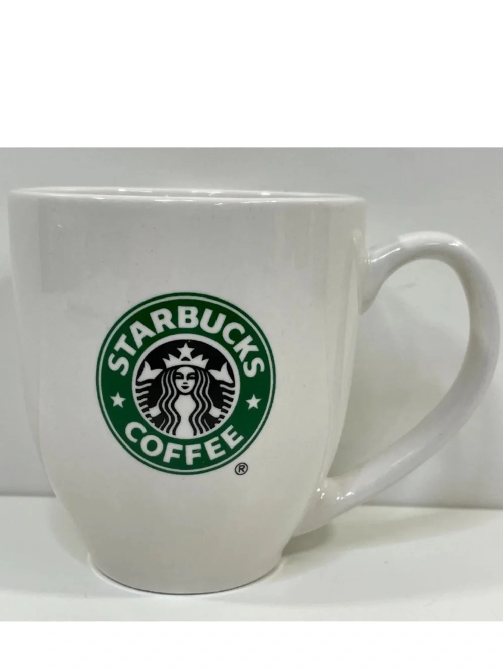50%off w❤️ Starbucks Coffee Mug 10.2 oz  Cup Green Logo 2007 Collectible